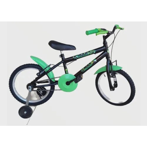 Bicicleta Infantil Aro 16 Moto Bike C/ Rodinha Menino - Glumi