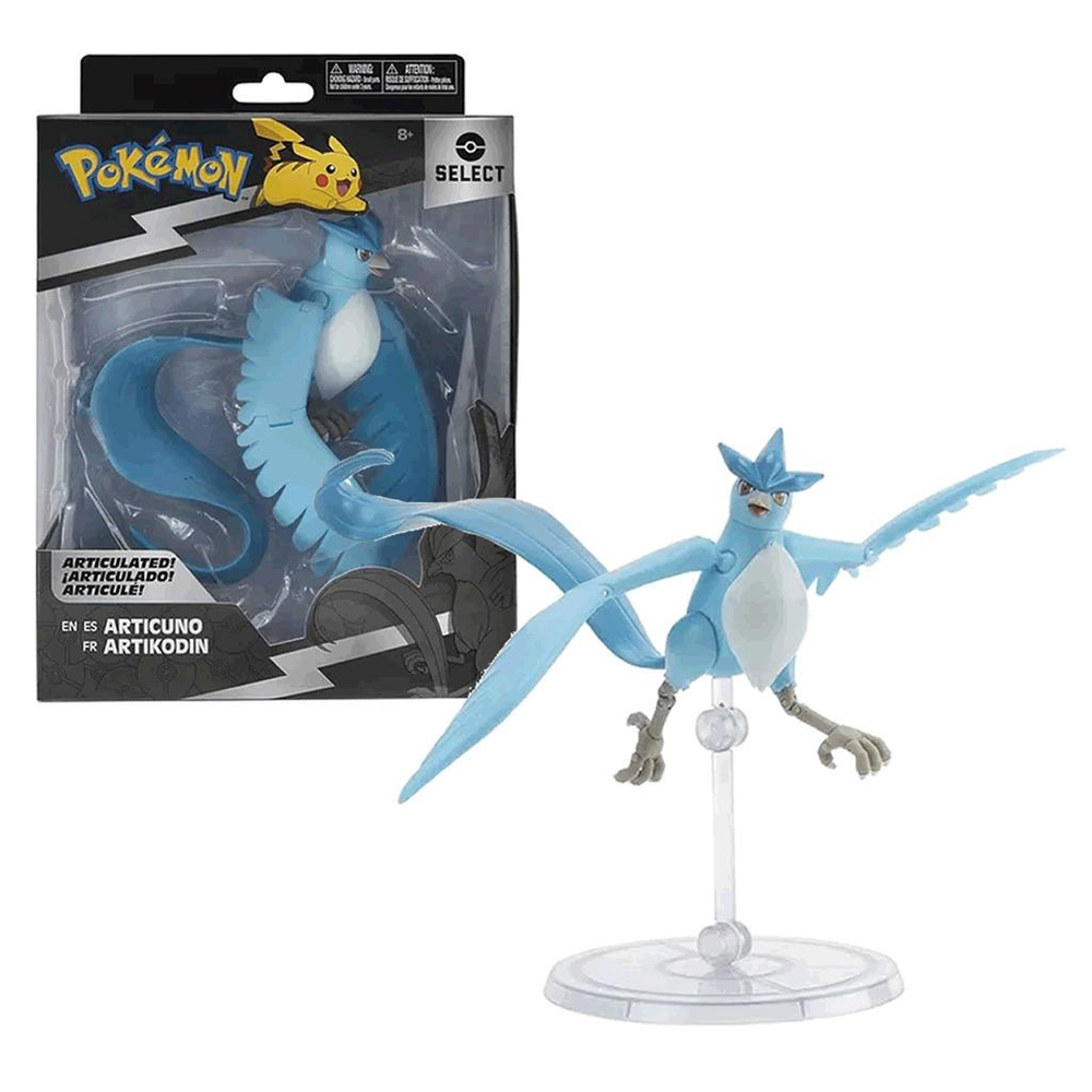 Boneco Pokémon Zapdos Articulado Figura De Ação Select Sunny - JP Toys -  Brinquedos e Actions Figures para todas as idades