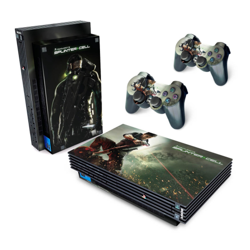 Skin Adesivo PS2 Slim - Splinter Cell em Promoção na Americanas