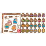 Jogo de correspondência de cartão de jogo de memória de dinossauro  brinquedos de dinossauro placa jogo de jogo de memória para crianças 4-8 jogos  educativos de dinossauro brinquedos - AliExpress