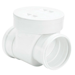 Menor preço em Válvula De Retenção Horizontal Pvc Esgoto Dn 100mm Amanco