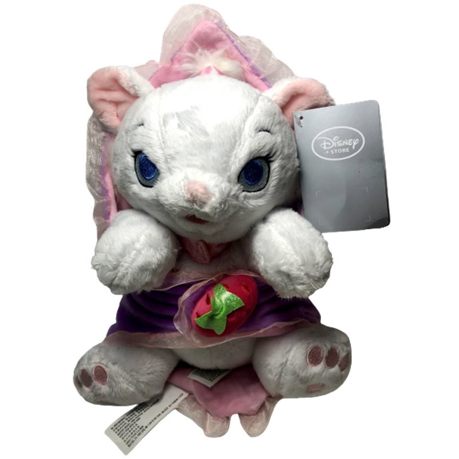 Genuine marie cat bonito anime gato branco boneca de pelúcia