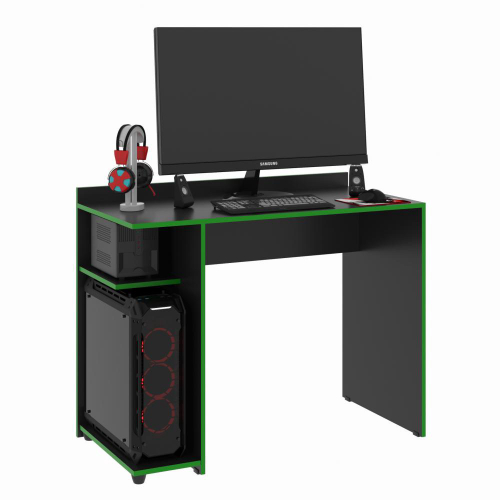 Mesa Para Computador Gamer Rtx 9409 - Preto Com Verde - Rpm Móveis Em ...