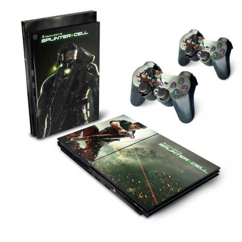 Skin Adesivo PS2 Slim - Splinter Cell em Promoção na Americanas