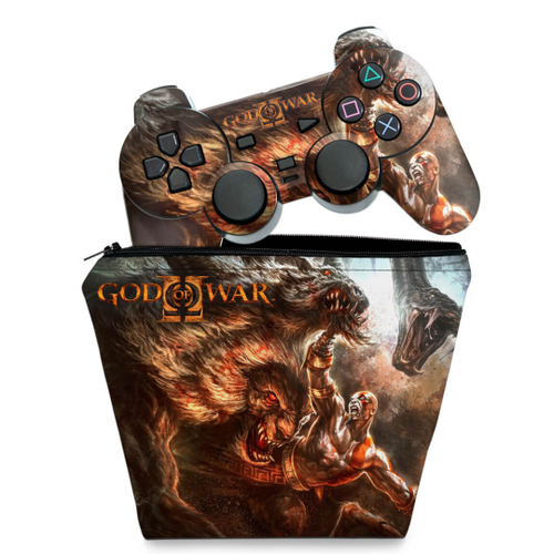 Adesivo Compatível PS5 Controle Playstation 5 Skin - God Of War