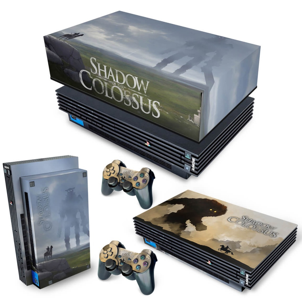 PS4 Fat Capa Anti Poeira - Shadow Of The Colossus - Pop Arte Skins