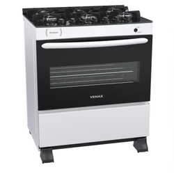 Fogao A gas picasso vitreo 6 Q branco gás glp Menor preço em Fogao A gas picasso vitreo 6 Q branco gás glp
