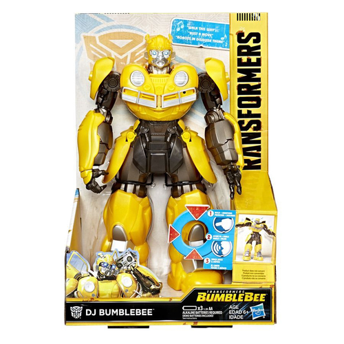 Transformers Filme 6 Figura Dj Bumblebee - E0850 - Hasbro em