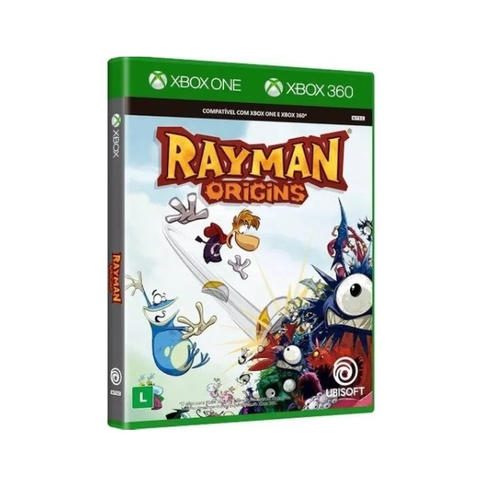 Jogo Xbox One/360 Infantil Rayman Origins Novo Mídia Física