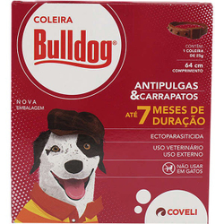Coleira Antipulgas E Carrapatos Bulldog Coveli Para Cães é boa?