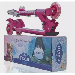 Patinete Infantil Frozen 3 Rodas Led Menor preço em Patinete Infantil Frozen 3 Rodas Led