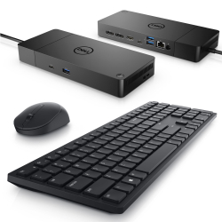 Kit Dock Station WD19S + Teclado e mouse sem fio Dell Pro KM5221W Menor preço em Kit Dock Station WD19S + Teclado e mouse sem fio Dell Pro KM5221W