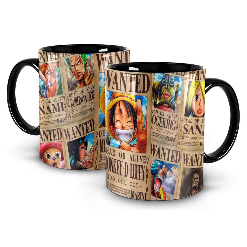 Caneca One Piece Personalizada de Plástico do Mangá Anime Presente Xícara  Polímero Quadrinho Filme Série Personagens em Promoção na Americanas