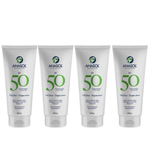 Protetor Solar Anasol Fps 50 Oil Free Toque Seco 200Ml Kit 4