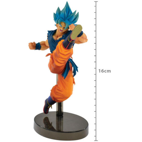 Boneco Fun Dragon Ball Bandai Blue Goku Articulado 30cm F0060-1