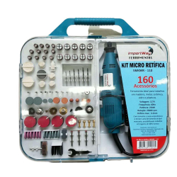 Kit Micro Mini Retifica 160 Peça 25000Rpm Estojo 220V é boa?
