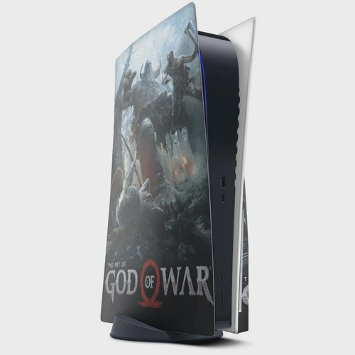 Skin PS5 Controle Playstation 5 Adesivo - God of War Ragnarok