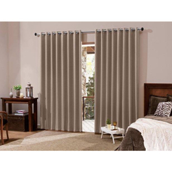 Cortina Roma 2m x 1,70m Avelã Para Quarto ou Sala Menor preço em Cortina Roma 2m x 1,70m Avelã Para Quarto ou Sala