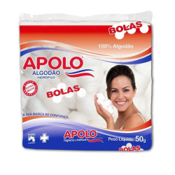 Menor preço em Apolo Algodão Bolinha 50g