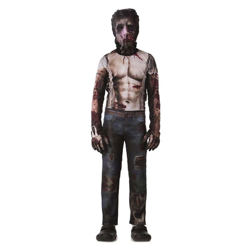 Fantasia de Halloween Infantil Menino Zumbi 2 a 12 (GG 11 a 12