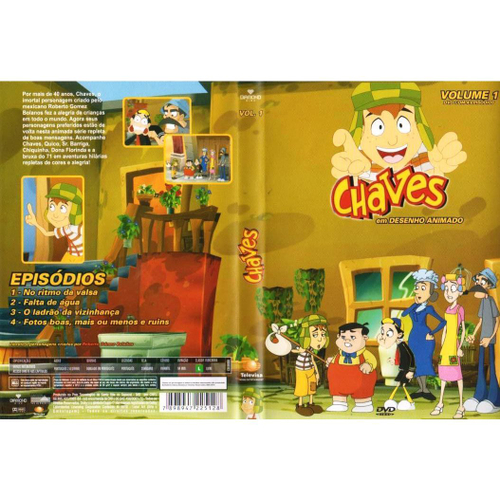 Dvd Chaves - Em Desenho Animado Volume 3 na Americanas Empresas