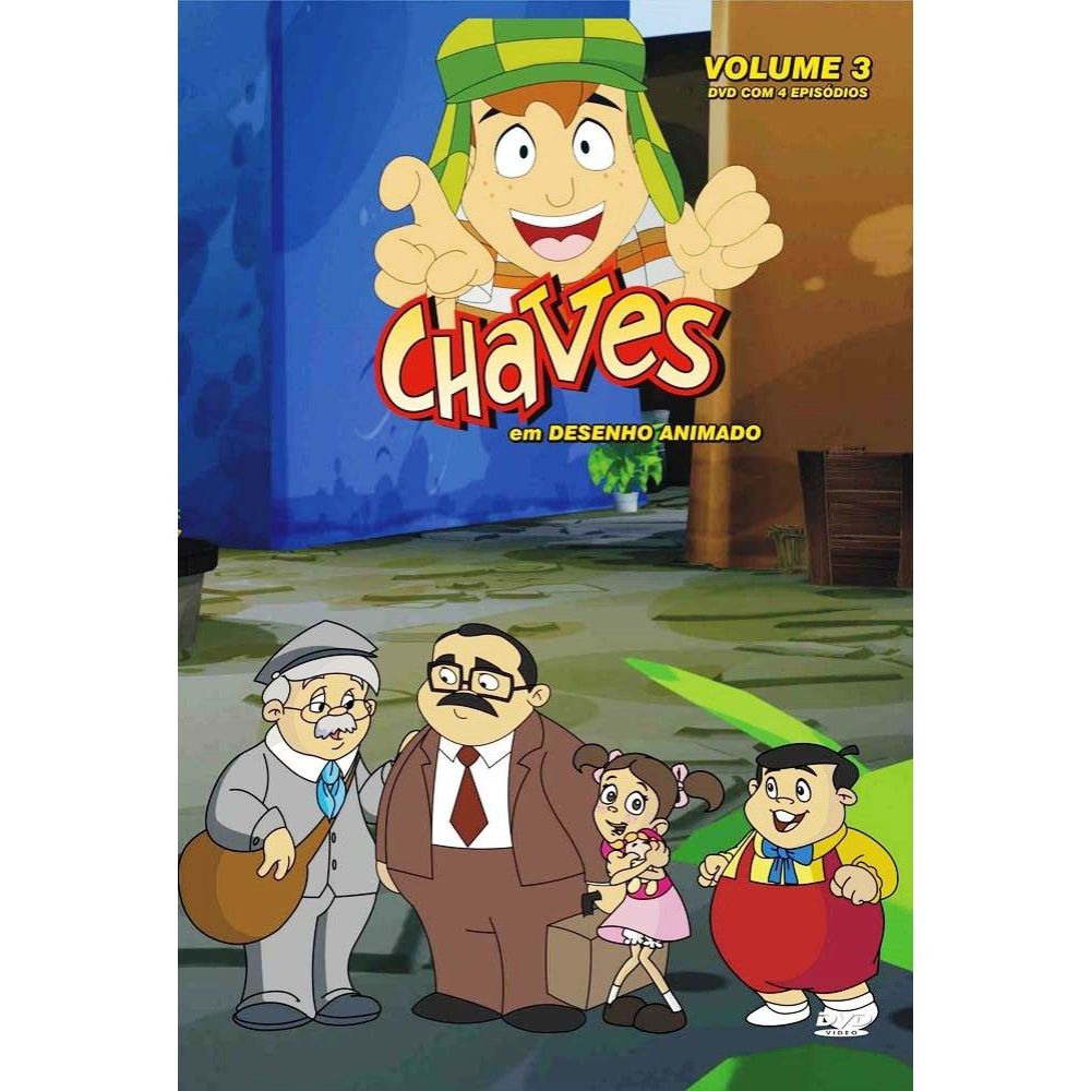 DVD Chaves - Em Desenho Animado Volume 3: : CD e Vinil