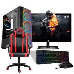 Pc Gamer Completo Barato Intel Core i5 8GB HD 500GB Placa de vídeo Geforce 4GB Monitor hdmi LED 19.5 Quantum moba Menor preço em Pc Gamer Completo Barato Intel Core i5 8GB HD 500GB Placa de vídeo Geforce 4GB Monitor hdmi LED 19.5 Quantum moba