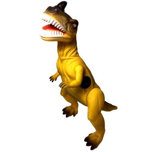 Amarelo T-Rex Cabeça Dinossauro Com Luz Som - Toyng 045143 - Noy Brinquedos