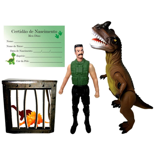 Figura De Ação Tiranossauro Rex T-rex Com Som Dino Island - Silmar em  Promoção na Americanas