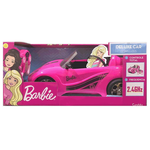 Veículo Controle Remoto 7 Funções Barbie Style Car - 1841 - Candide - Real  Brinquedos