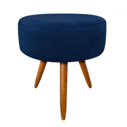 Puf Puff Para Sala E Hall De Entrada Decoração Azul Marinho é boa?