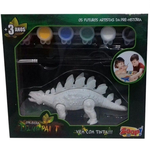 Dinossauro Para Colorir Dino E Pintura T-Rex Miketa 1136 em Promoção na  Americanas