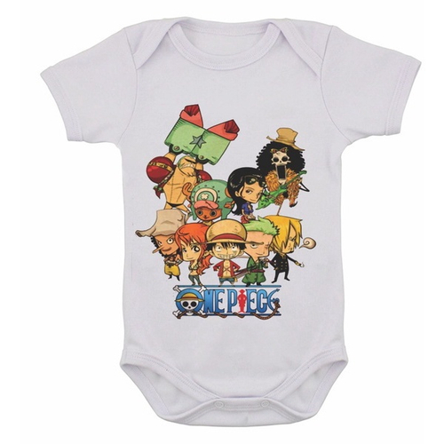 Body Infantil Luffy One Piece  Roupa Infantil para Bebê Casa