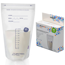 Sacos Para Armazenar Leite Materno Pré-Esterilizados For Mom 25 Pcs 200ml Multikids Baby - BB189 é boa?
