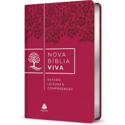 Livro - Nova Bíblia Viva: Estudo, leitura e compreensão - Flores Menor preço em Livro - Nova Bíblia Viva: Estudo, leitura e compreensão - Flores
