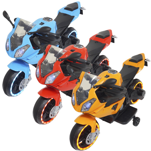 Moto Eletrica Infantil Motinha Criança 6v Com Luz E Som