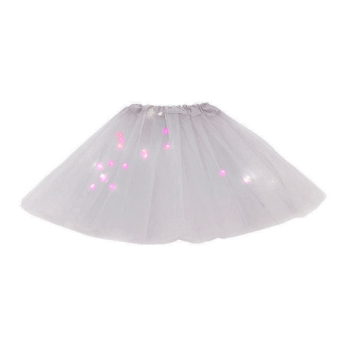 Saia de tule com led top