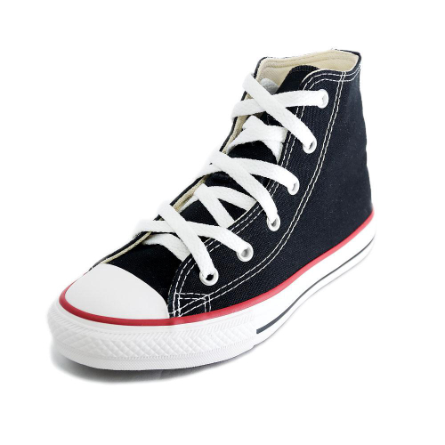 Tênis Converse Chuck Taylor All Star Cano Alto Preto Infantil em Promoção  na Americanas