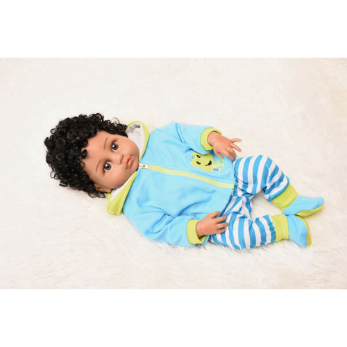 Boneca Bebê Reborn Girafinha Menino 48cm - 100% Silicone - MRW - Bonecas -  Magazine Luiza