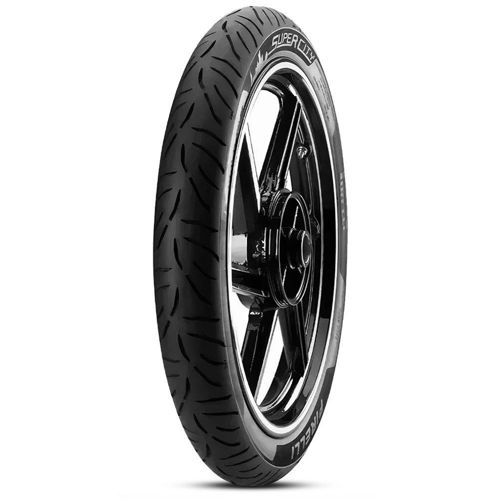 Pneu Moto Pirelli Aro P Dianteiro Super City Em Promo O