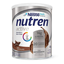Nutren Active Chocolate 400g - Nestlé Health Science Menor preço em Nutren Active Chocolate 400g - Nestlé Health Science
