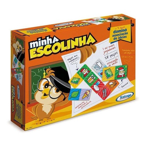 Jogo Educativo Minha Escolinha Domino 51476 Xalingo em Promoção na  Americanas