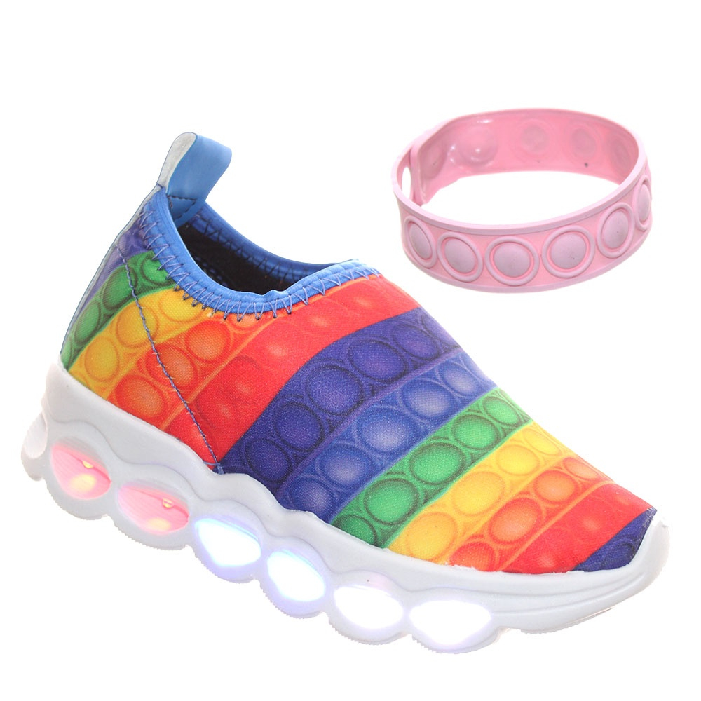 Tênis de best sale led para meninas