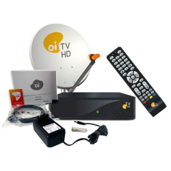 Antena 60 cm oi TV livre E receptor E lnb E cabo habilitação Grátis Menor preço em Antena 60 cm oi TV livre E receptor E lnb E cabo habilitação Grátis
