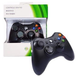 Controle p/ Xbox 360 Wireless Sem Fio Resistente Promoção Menor preço em Controle p/ Xbox 360 Wireless Sem Fio Resistente Promoção