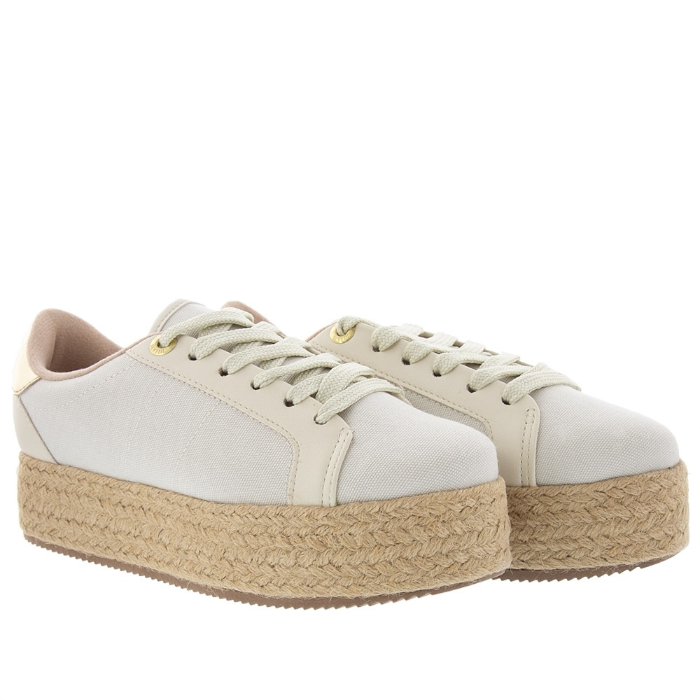 Tênis flatform shop recortes vizzano