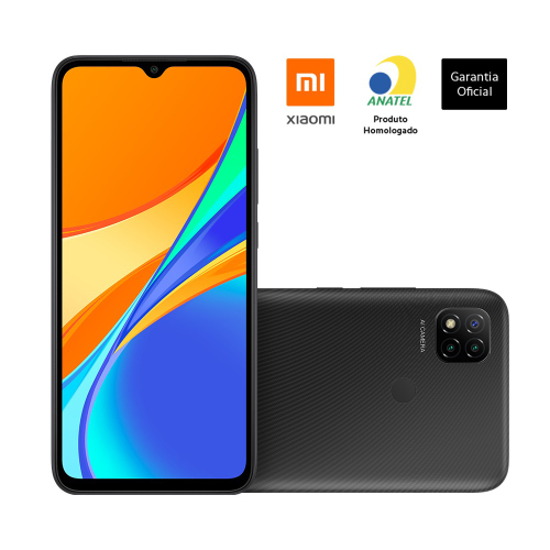 Smartphone Xiaomi Redmi 9C 6.53 3GB 64GB Bateria 5000mAh Câmera Tripla Traseira 13MP + 2MP + 2MP Cinza Menor preço em Smartphone Xiaomi Redmi 9C 6.53 3GB 64GB Bateria 5000mAh Câmera Tripla Traseira 13MP + 2MP + 2MP Cinza