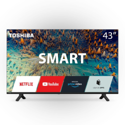 Smart TV Toshiba 43'' 43V35KB dled HD Smart TB008 vidaa Bivolt Menor preço em Smart TV Toshiba 43'' 43V35KB dled HD Smart TB008 vidaa Bivolt