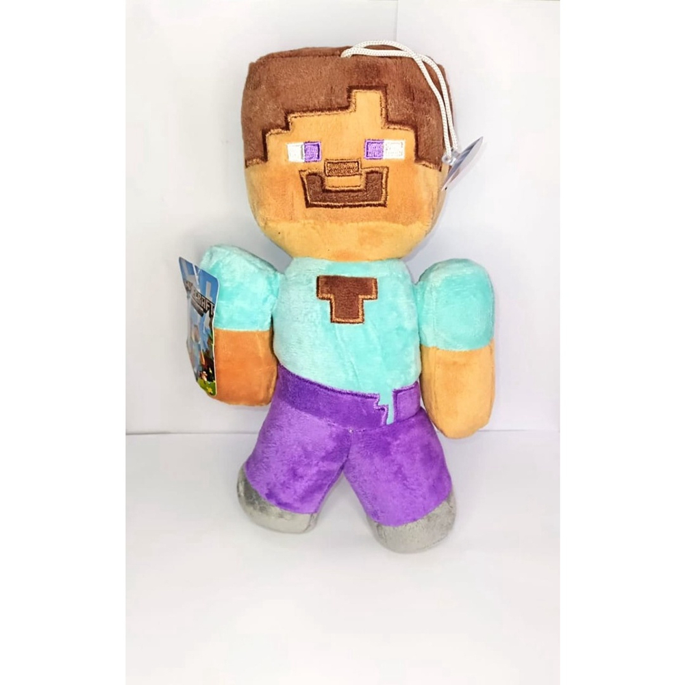 Pelúcia do Jogo Minecraft Steve conforme fotos - Desapegos de Roupas quase  novas ou nunca usadas para bebês, crianças e mamães. 1098699