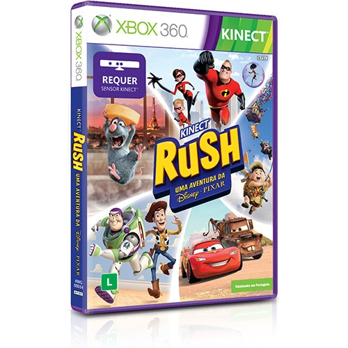 Game Kinect Rush - Uma Aventura da Disney - Pixar - Xbox360 - GAMES E  CONSOLES - GAME XBOX 360 / ONE : PC Informática